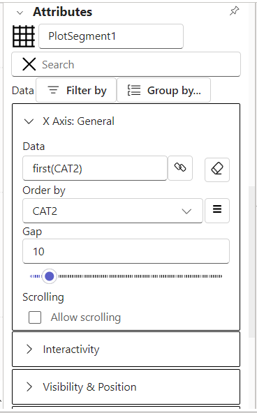 Attribute panel