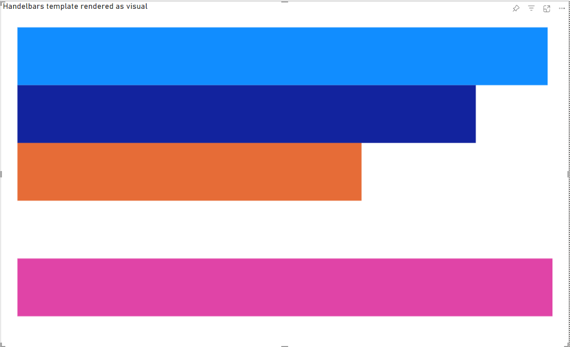 SVG element with bars