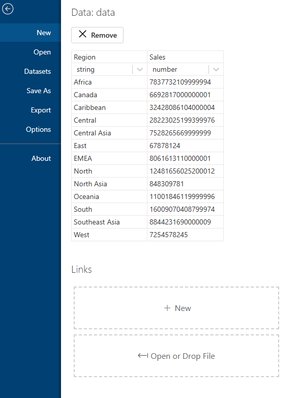 Import Data Preview