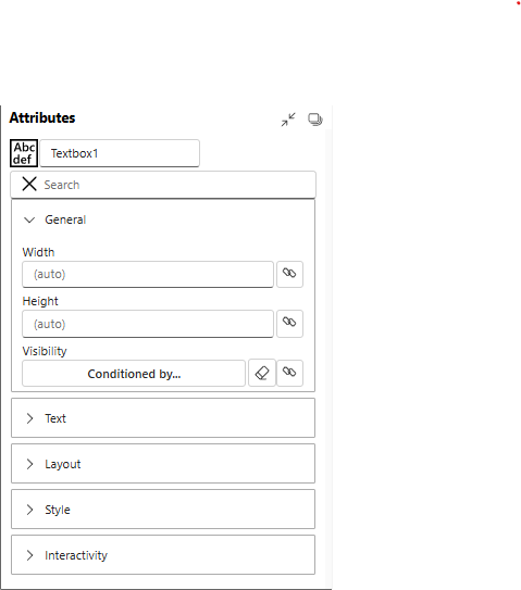 Text properties